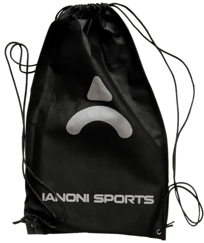 ianoni Padel Racket Carbon Fiber Surface with EVA Memory Flex Foam Core - 8100 Orange Racket + Bag + 3x Pro Padel Balls + Extra grip