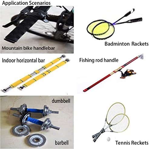 FG Sports Racket Overgrip Tape - 3 Overgrip Tapes for Tennis, Badminton Squash, Padel, Bikes