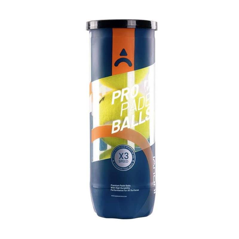 ianoni Padel Balls Natural Rubber with Great Flex Elasticity International Padel Federation Standards Compliant